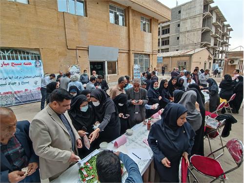 برگزاری هشتمین جشنواره غذاهای سنتی به نفع بیماران خاص در آبفا خوزستان