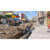 پایان نوسازی خط اصلی انتقال خیابان نواب صفوی رامهرمز؛ ۱۱۰۰ متر لوله فرسوده آب تعویض شد