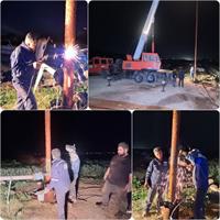 با نصب الکتروموتور شناور انجام شد؛ رفع قطعی آب ۹۰۰ خانوار بخش تشان