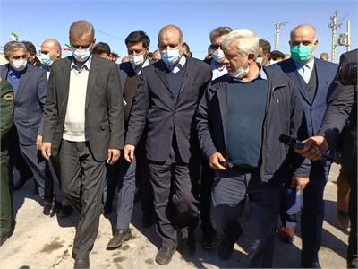 افتتاح تصفیه خانه فاضلاب شهرستان شادگان