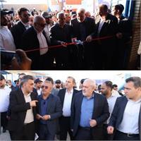 افتتاح مخزن ذخیره آب ۵ هزار مترمکعبی شهدای بوزی در شادگان با حضور وزیر نیرو